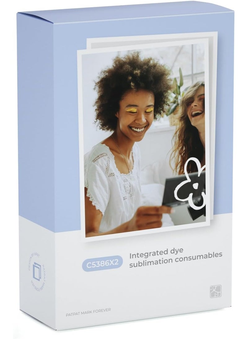 اتش بي ار تي مستلزمات ورق طباعة حرارية متكاملة HPRT C5386X2 - Image 1